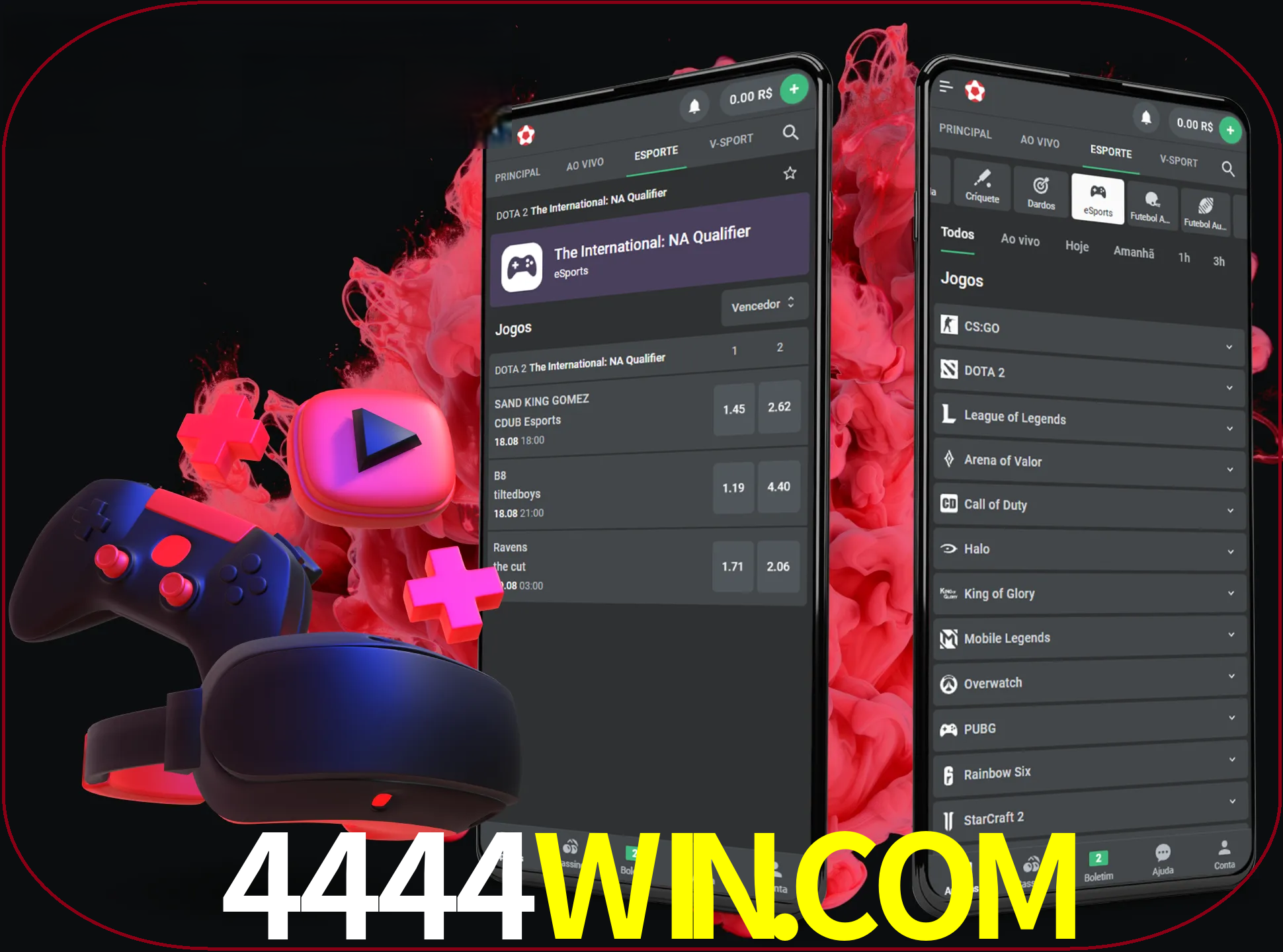 Para ter a aplicação móvel 4444win no seu smartphone, basta descarregar o ficheiro apk e seguir as instruções.
