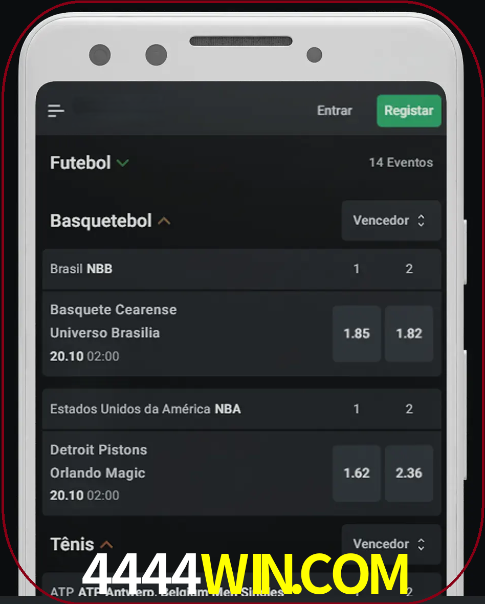 Aposte e assista aos esportes em formato ao vivo.